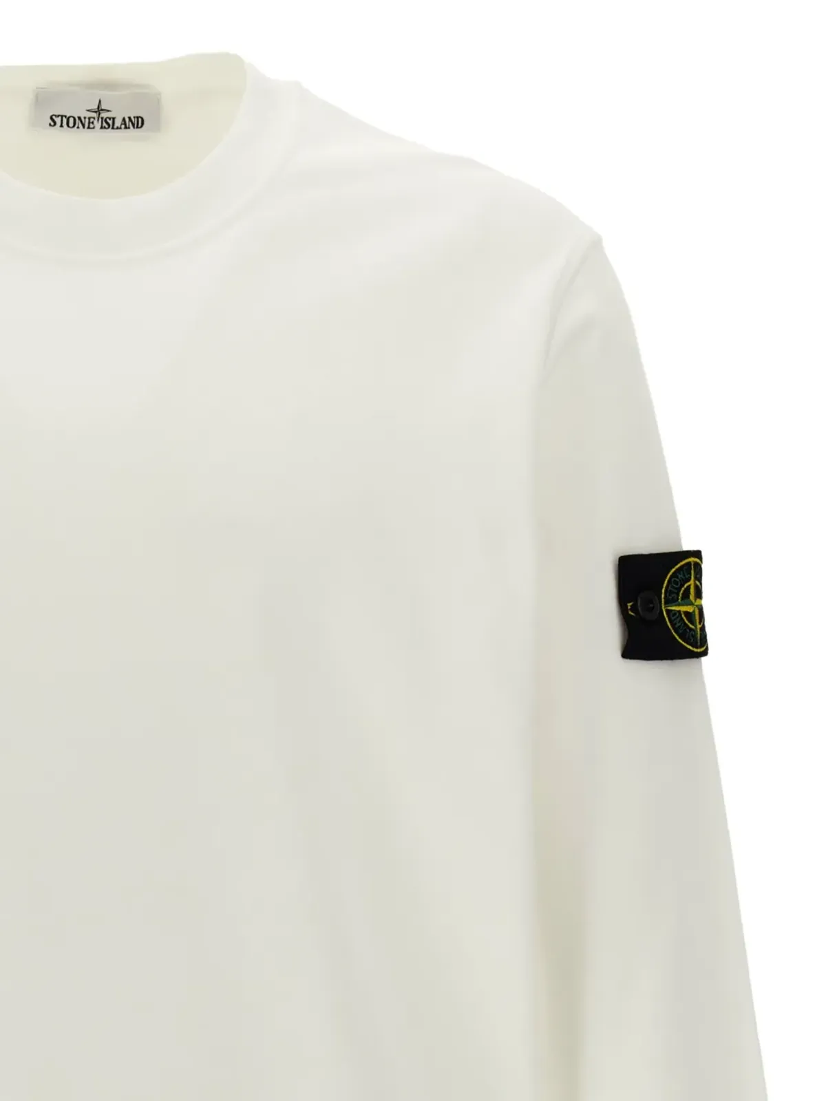 Stone Island ロゴバッジ クルーネック スウェットシャツ - 画像3