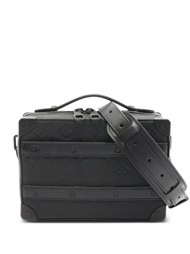 Louis Vuitton Pre-Owned Louis Vuitton ビンテージ ソフトトランク モノグラム ショルダーバッグ ブラックの商品画像
