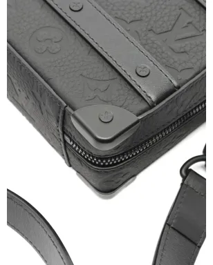 Louis Vuitton ビンテージ ソフトトランク モノグラム ショルダーバッグ ブラック - サムネイル5
