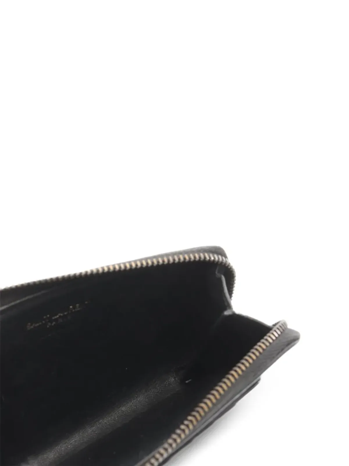 Saint Laurent Pre-Owned レザー キーリング・パース - 画像3
