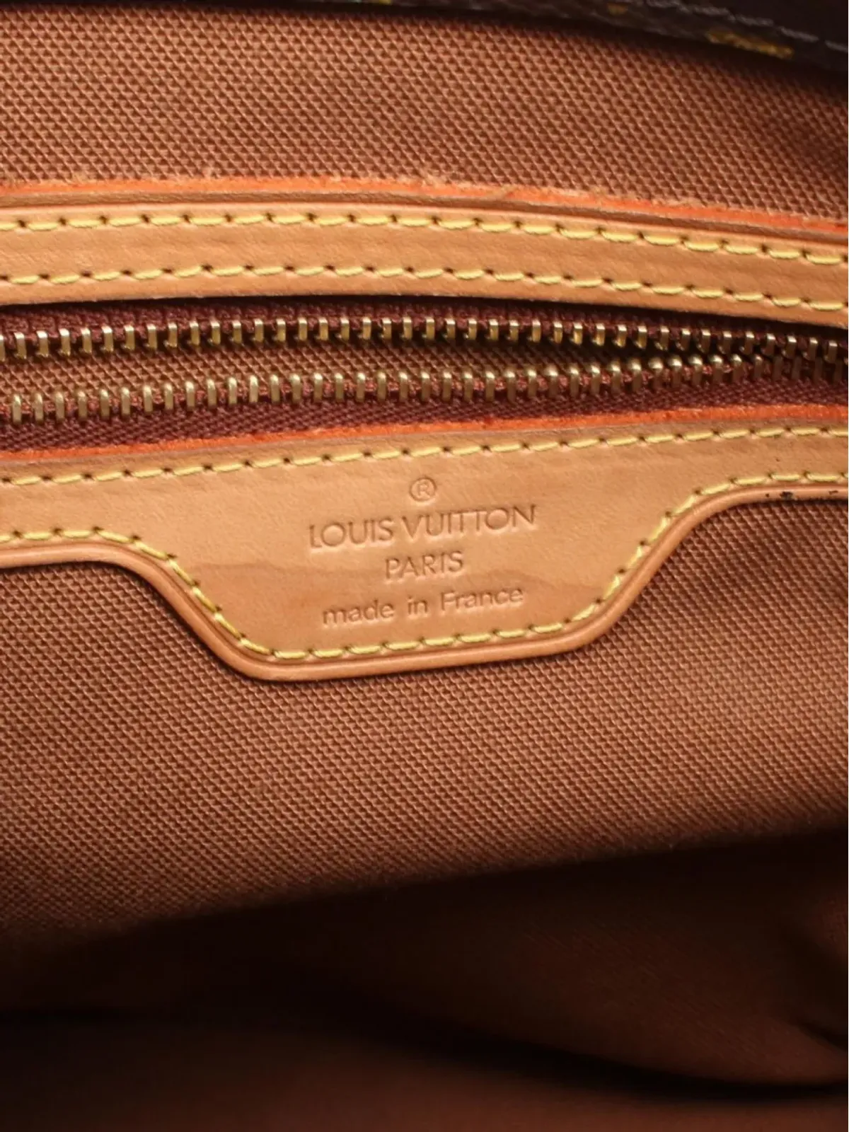 Louis Vuitton ビンテージ 2004 Cabas Piano monogram shoulder bag - Brown - 画像4