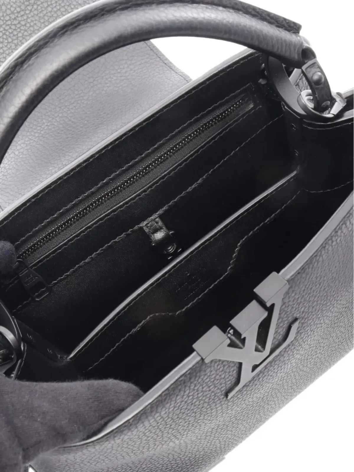 Louis Vuitton Pre-Owned キャプュシーヌBB ハンドバッグ - ブラック - 画像3