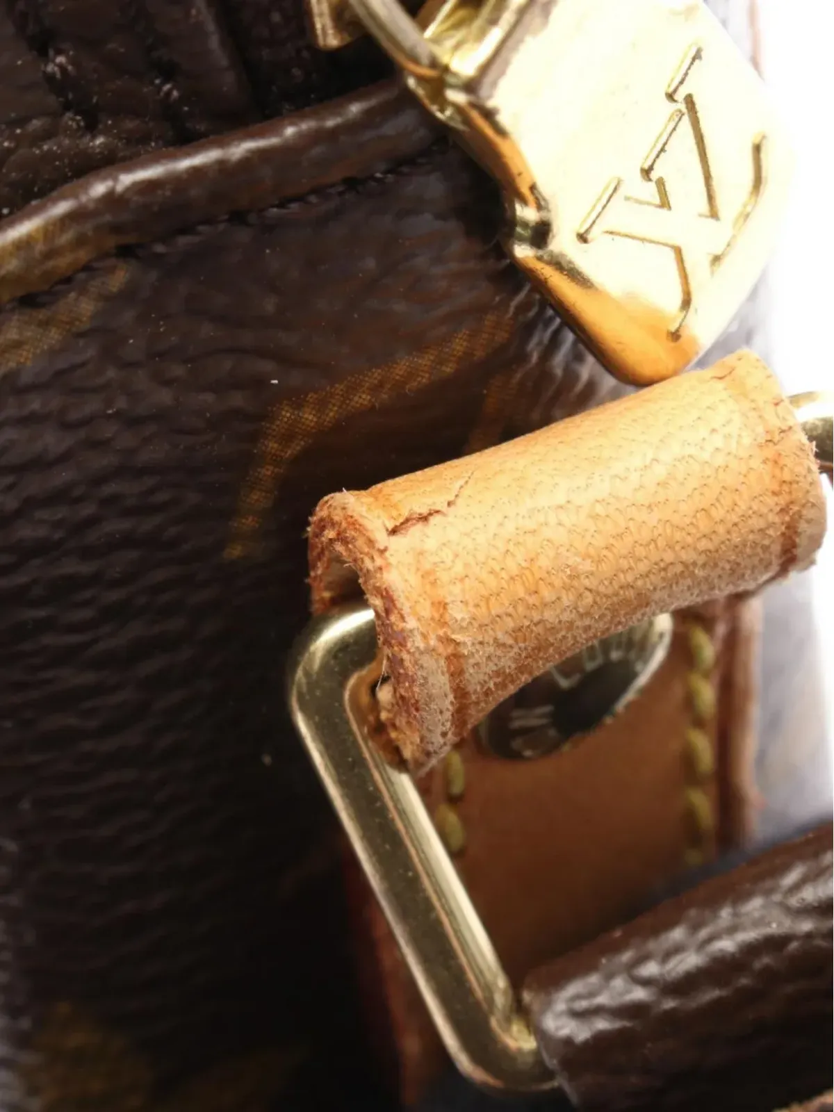 Louis Vuitton Pre-Owned ダノーブ・モノグラム ショルダーバッグ ブラウン - 画像4