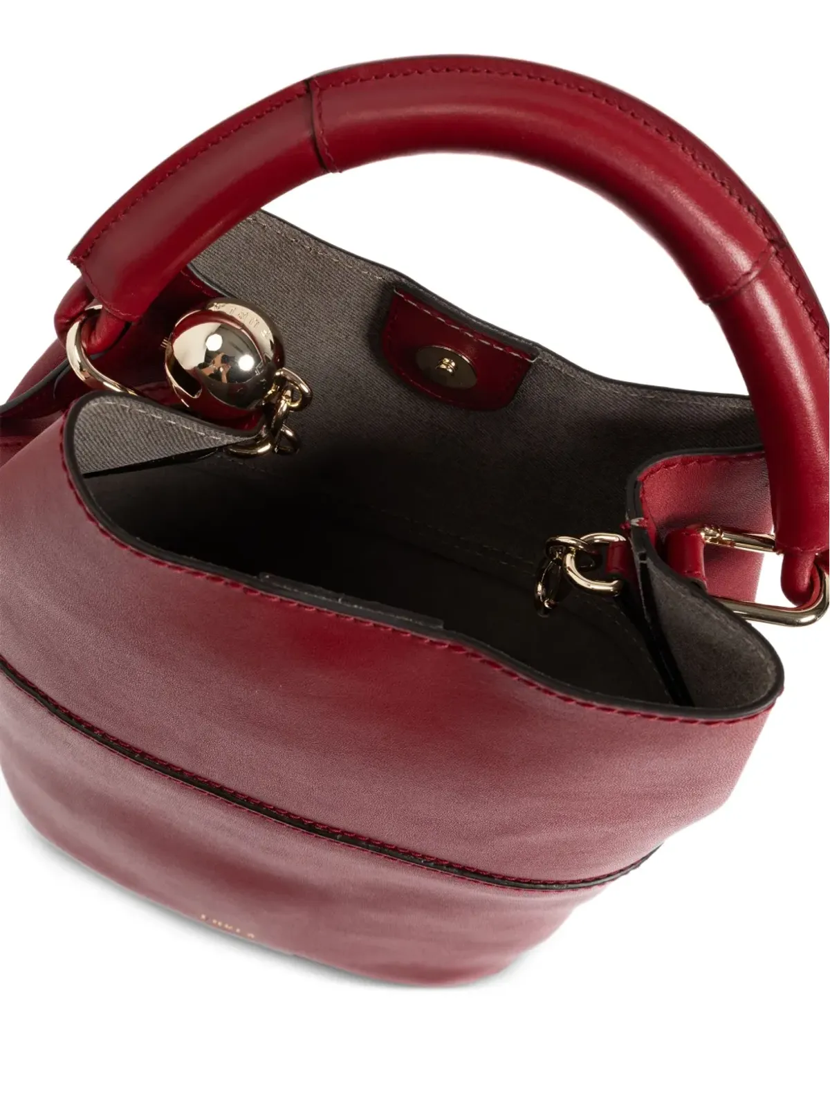 Furla ミニ Sfera トップハンドル バケットバッグ - 画像4