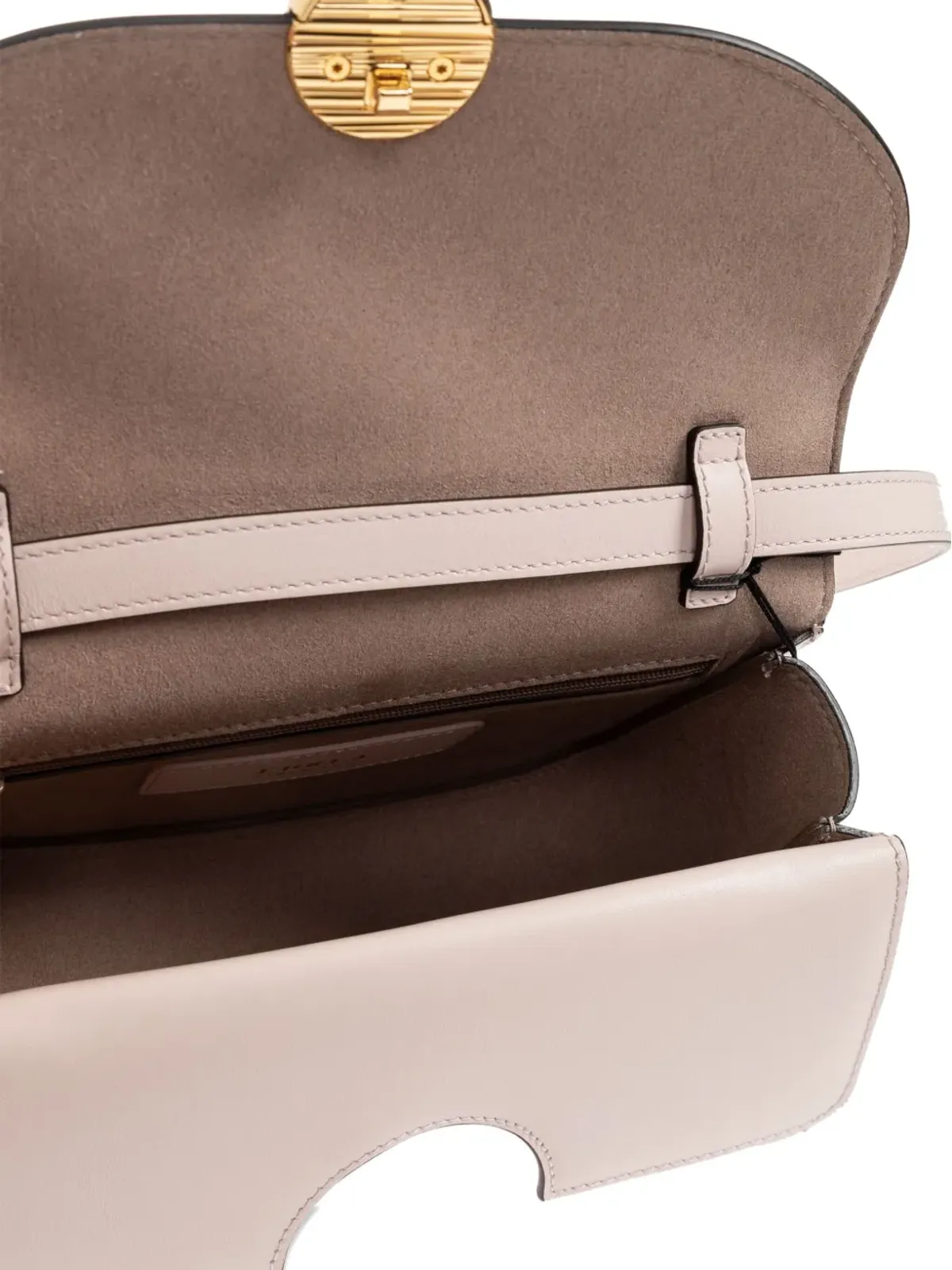 Furla ミニ Sfera 型押しレザー クロスボディバッグ - 画像4