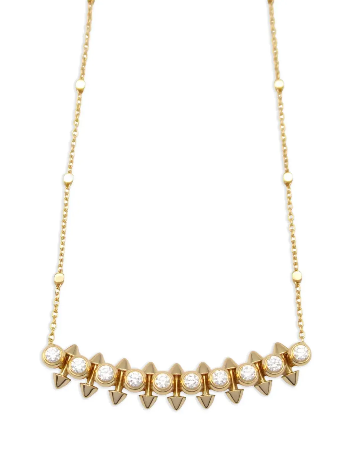Cartier 2010 18kt rose gold Clash de Cartier necklace - Pink - 画像2