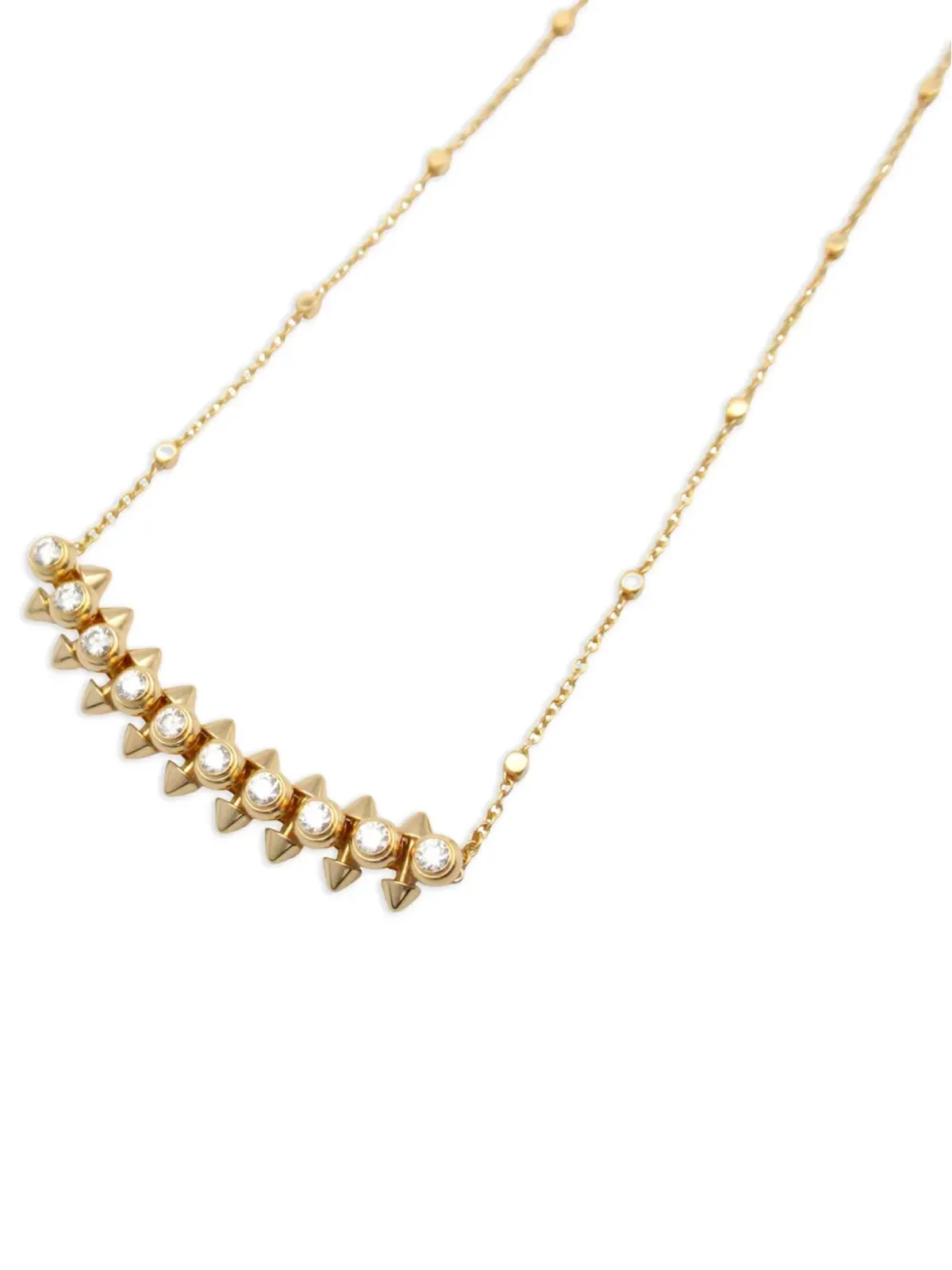 Cartier 2010 18kt rose gold Clash de Cartier necklace - Pink - 画像3