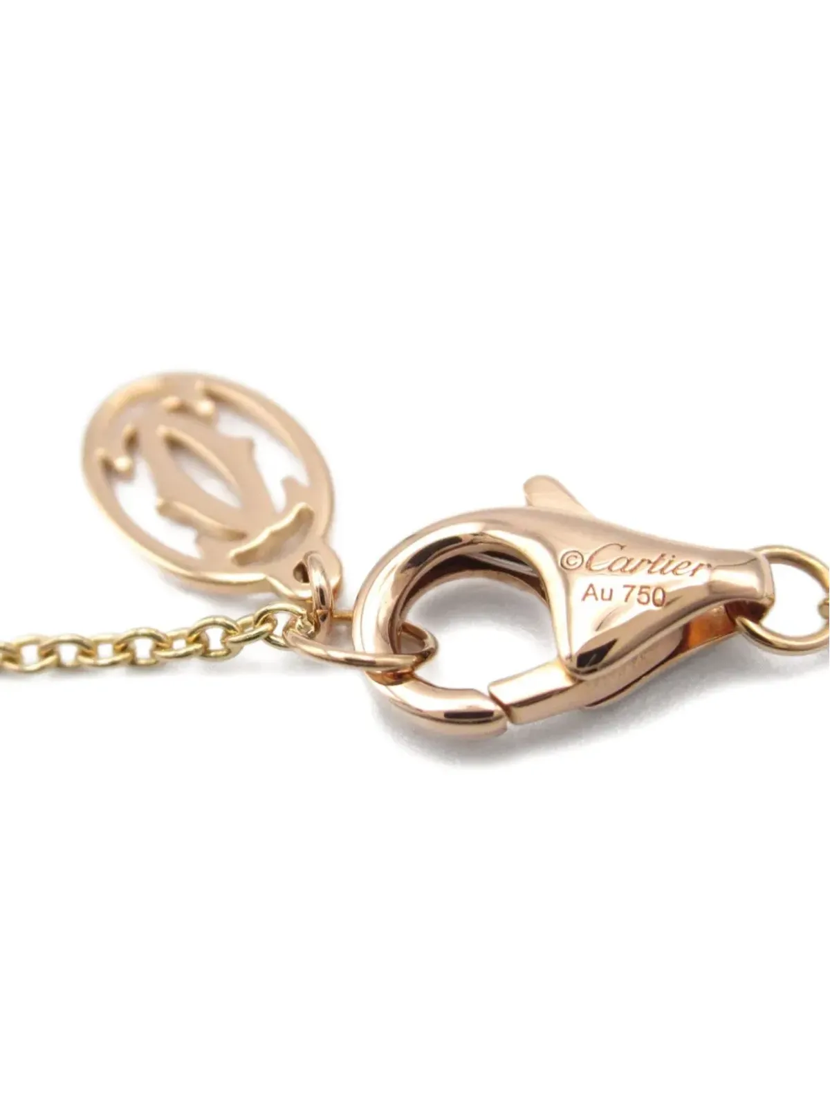 Cartier 2010 18kt rose gold Clash de Cartier necklace - Pink - 画像4
