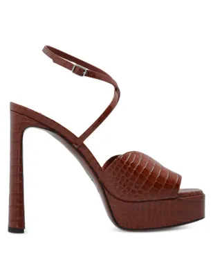 Jimmy Choo カルリ アンクルストラップ ヒールサンダル - サムネイル1
