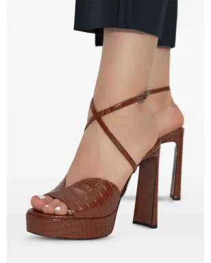 Jimmy Choo カルリ アンクルストラップ ヒールサンダル - サムネイル5