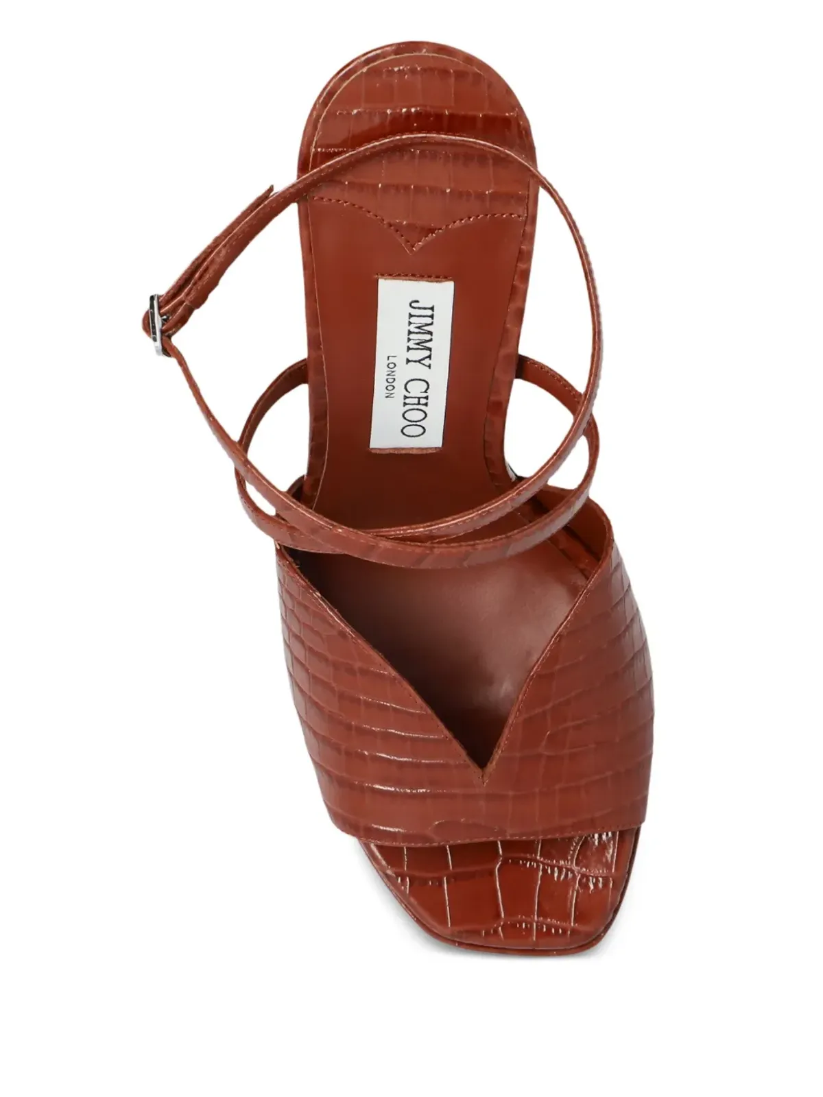 Jimmy Choo カルリ アンクルストラップ ヒールサンダル - 画像4