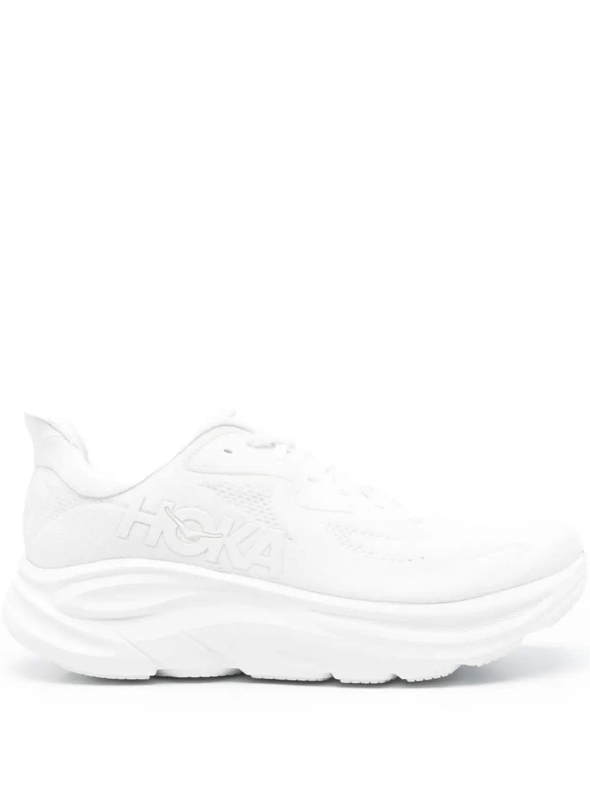HOKA Clifton 10 ロゴディテール スニーカー - 画像1