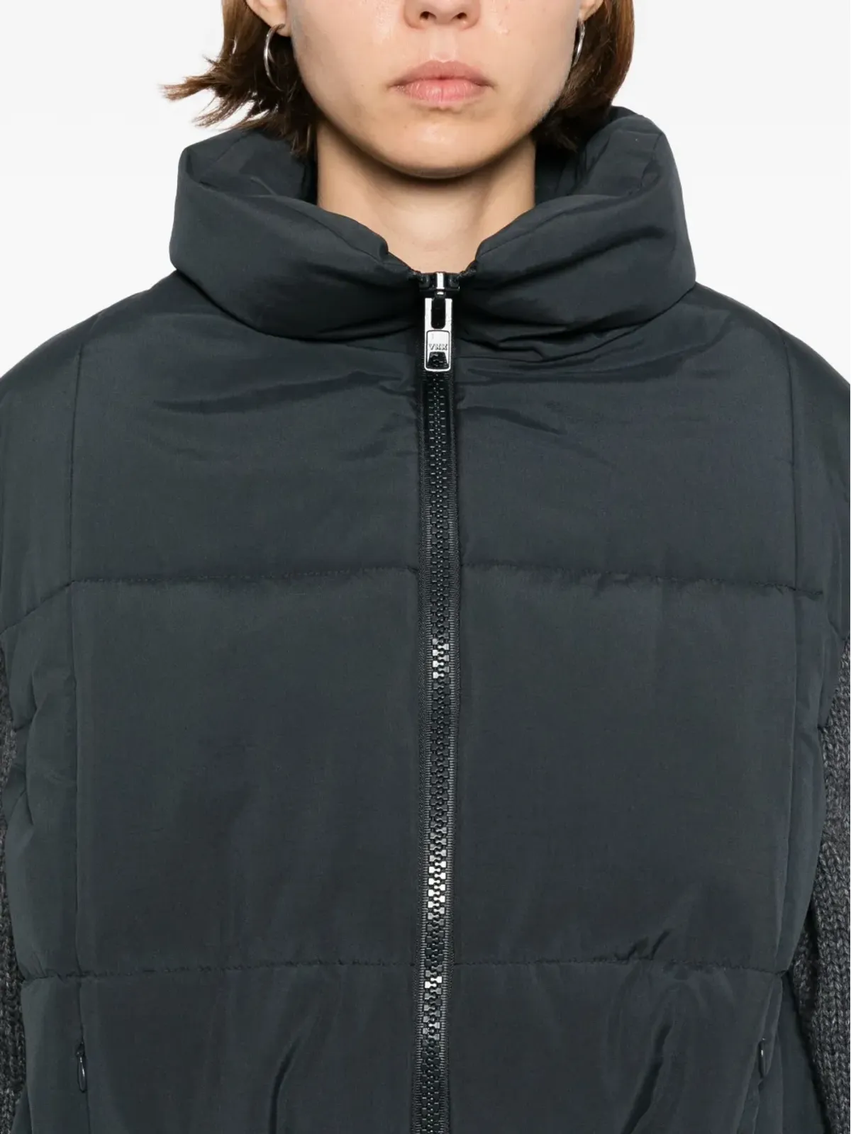 Yohji Yamamoto ノースリーブ ダウンジレ（グレー） - 画像5