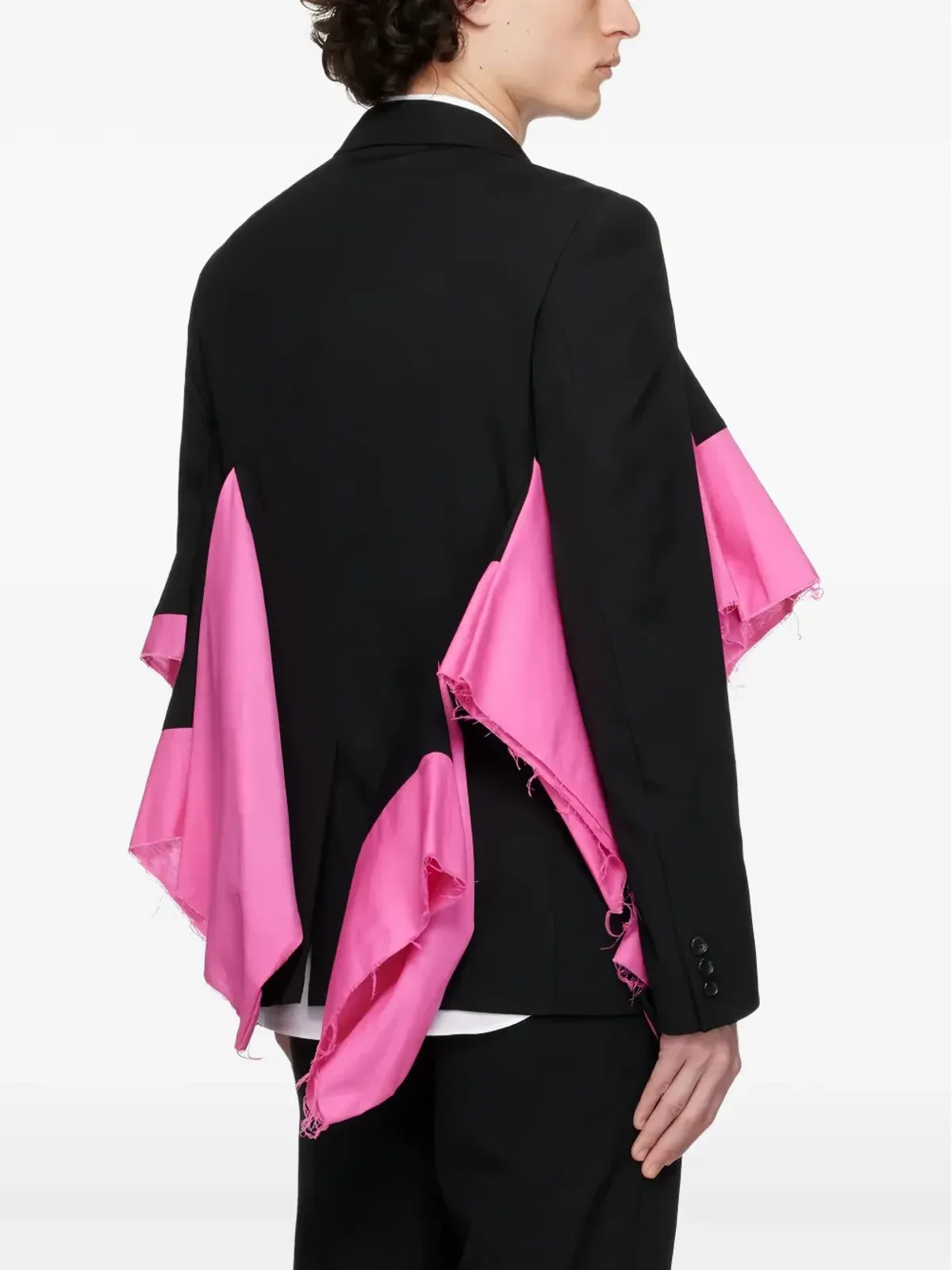 Comme des Garçons Homme Plus ラッフルジャケット - 画像4