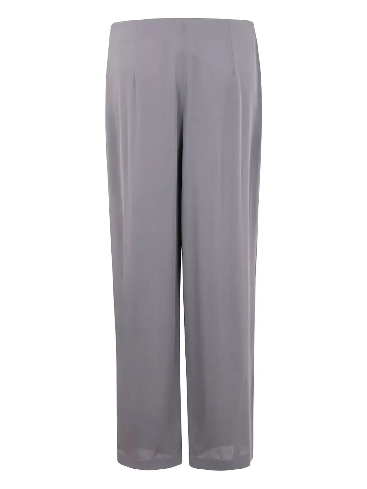 Giorgio Armani プリーツ入りシルクパンツ - グレー - 画像2