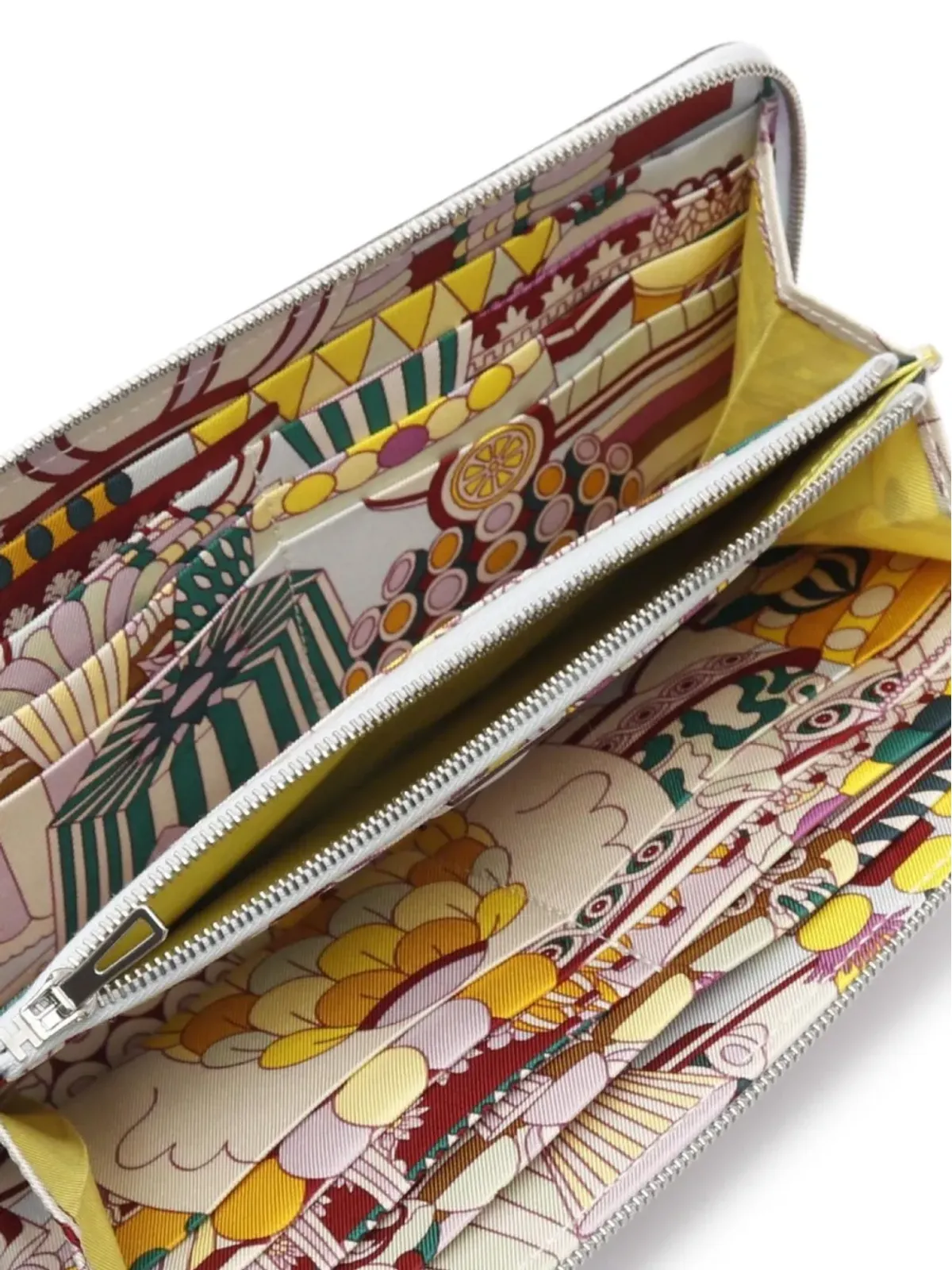 Hermès Pre-Owned パターンレザー ウォレット - 画像3