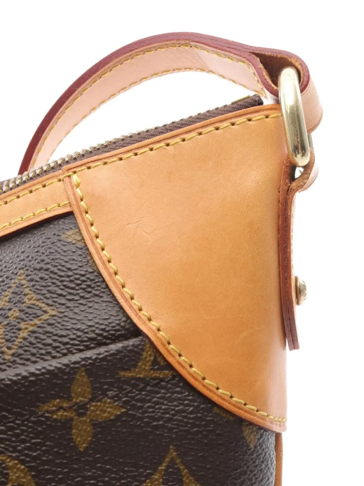 Louis Vuitton Pre-Owned 2008 Odeon MM ショルダーバッグ - ブラウン - 画像4
