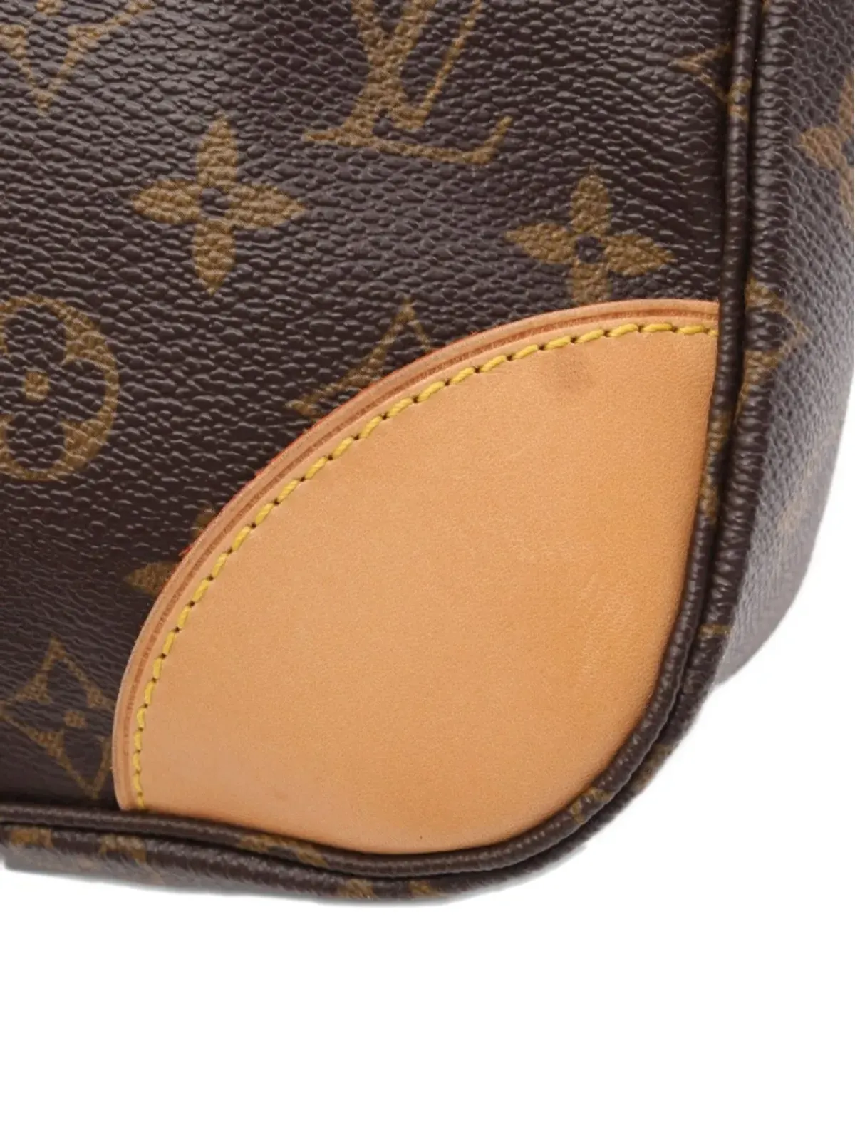 Louis Vuitton ビンテージ Boulogne PM モノグラム ショルダーバッグ（ブラウン） - 画像5