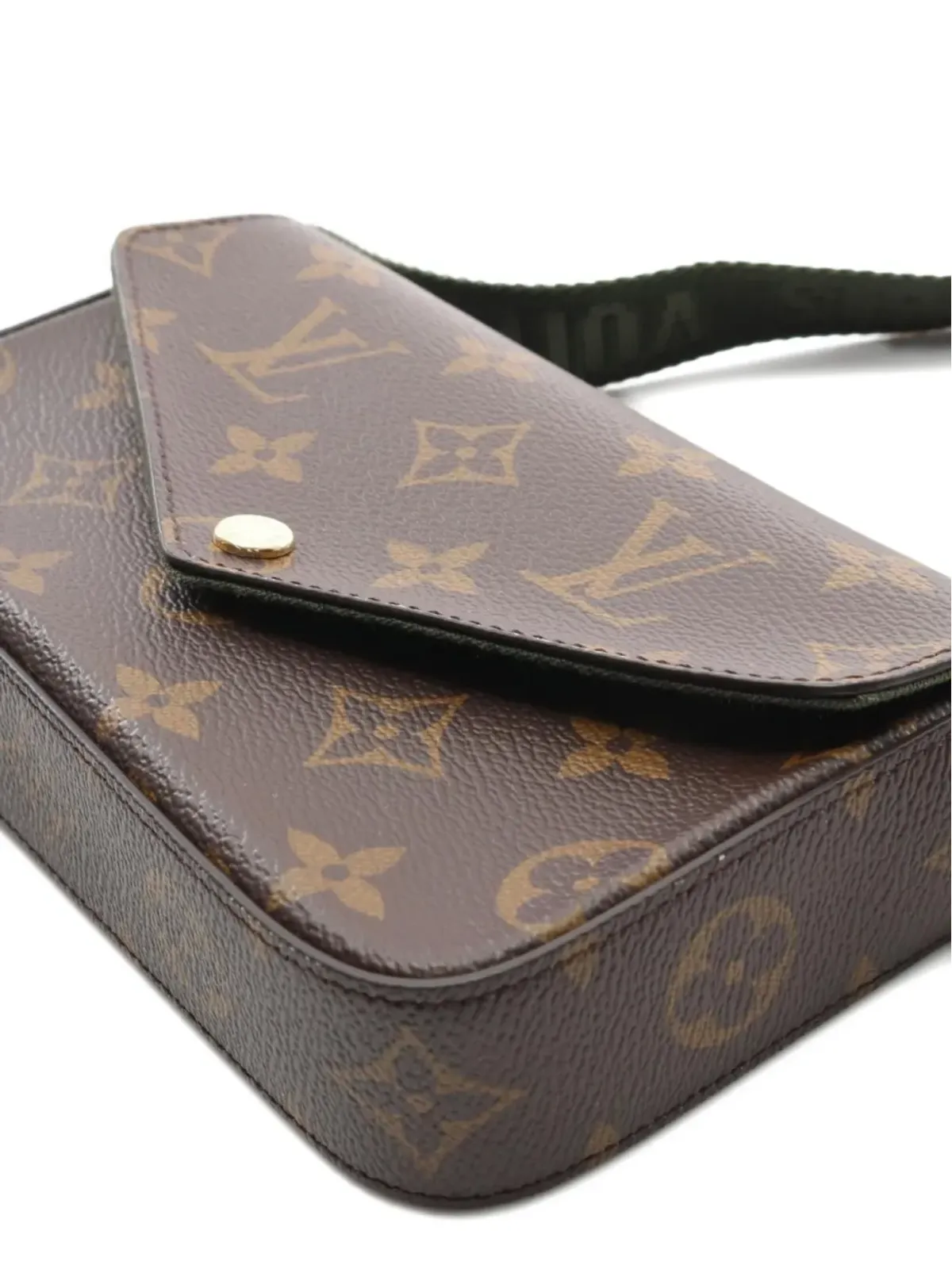 Louis Vuitton ビンテージ フェリシー ポシェット ショルダーバッグ（ブラウン） - 画像5