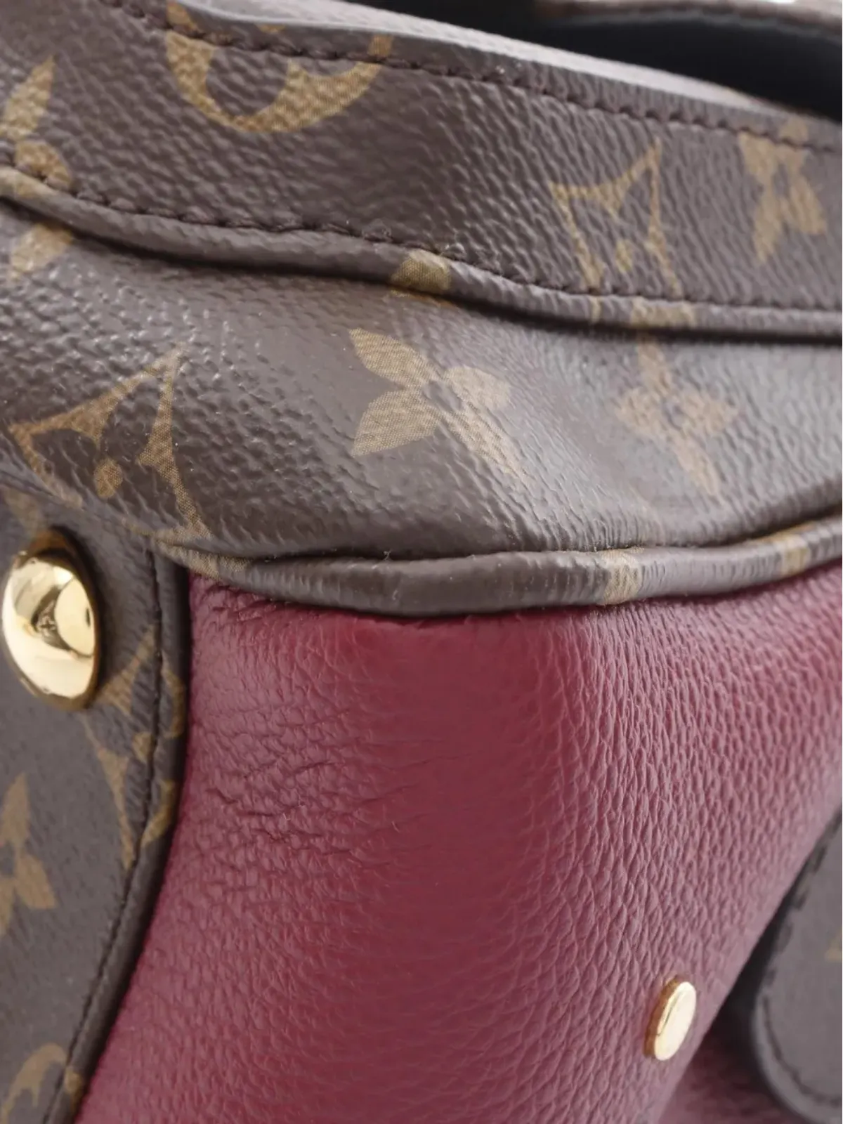 Louis Vuitton ビンテージ Manhattanモノグラム ハンドバッグ - ブラウン - 画像3
