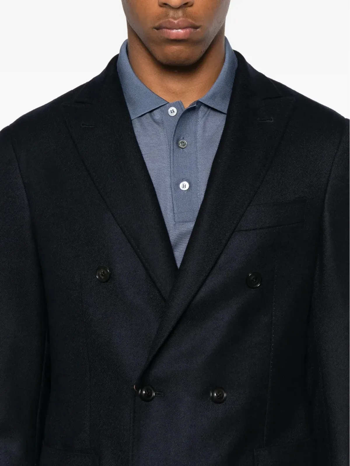 Canali ダブルブレストジャケット - 画像5
