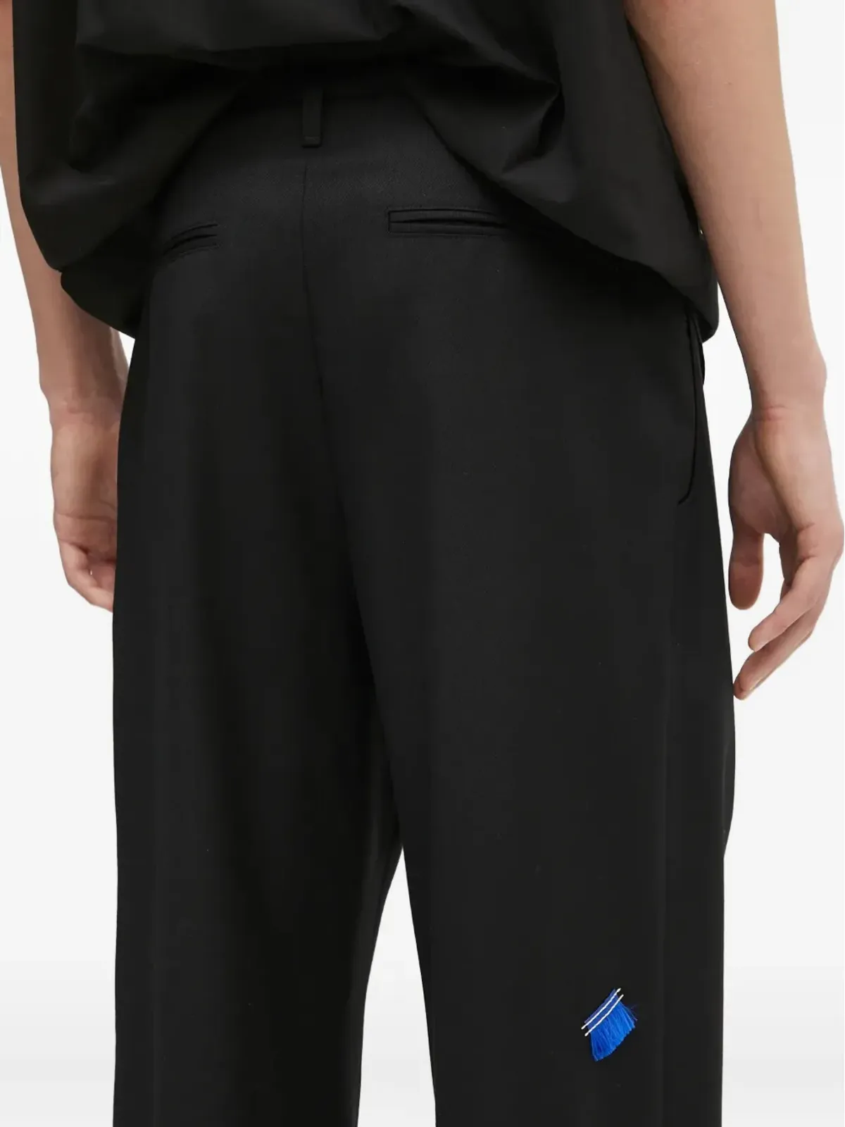 Ader Error プリーツディテール カフドパンツ - 画像5