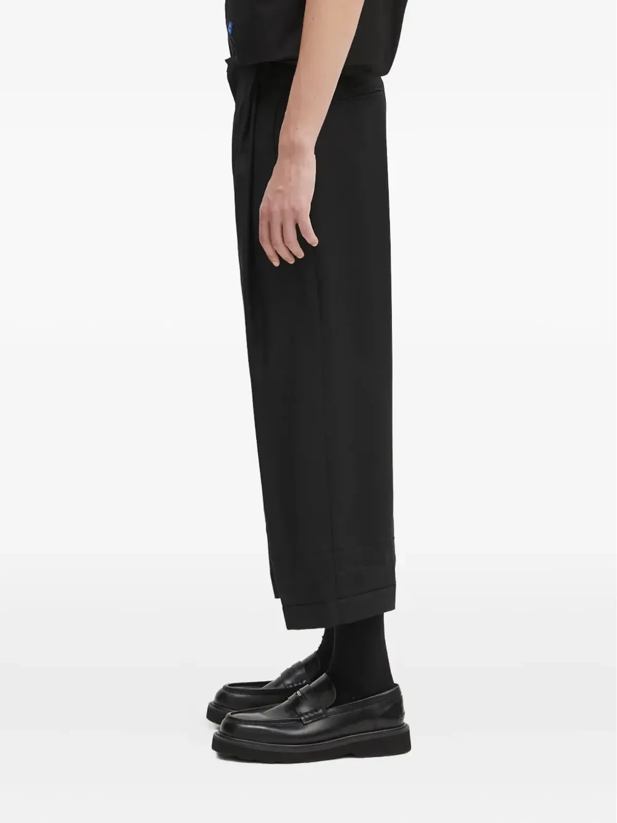 Ader Error プリーツディテール カフドパンツ - 画像3