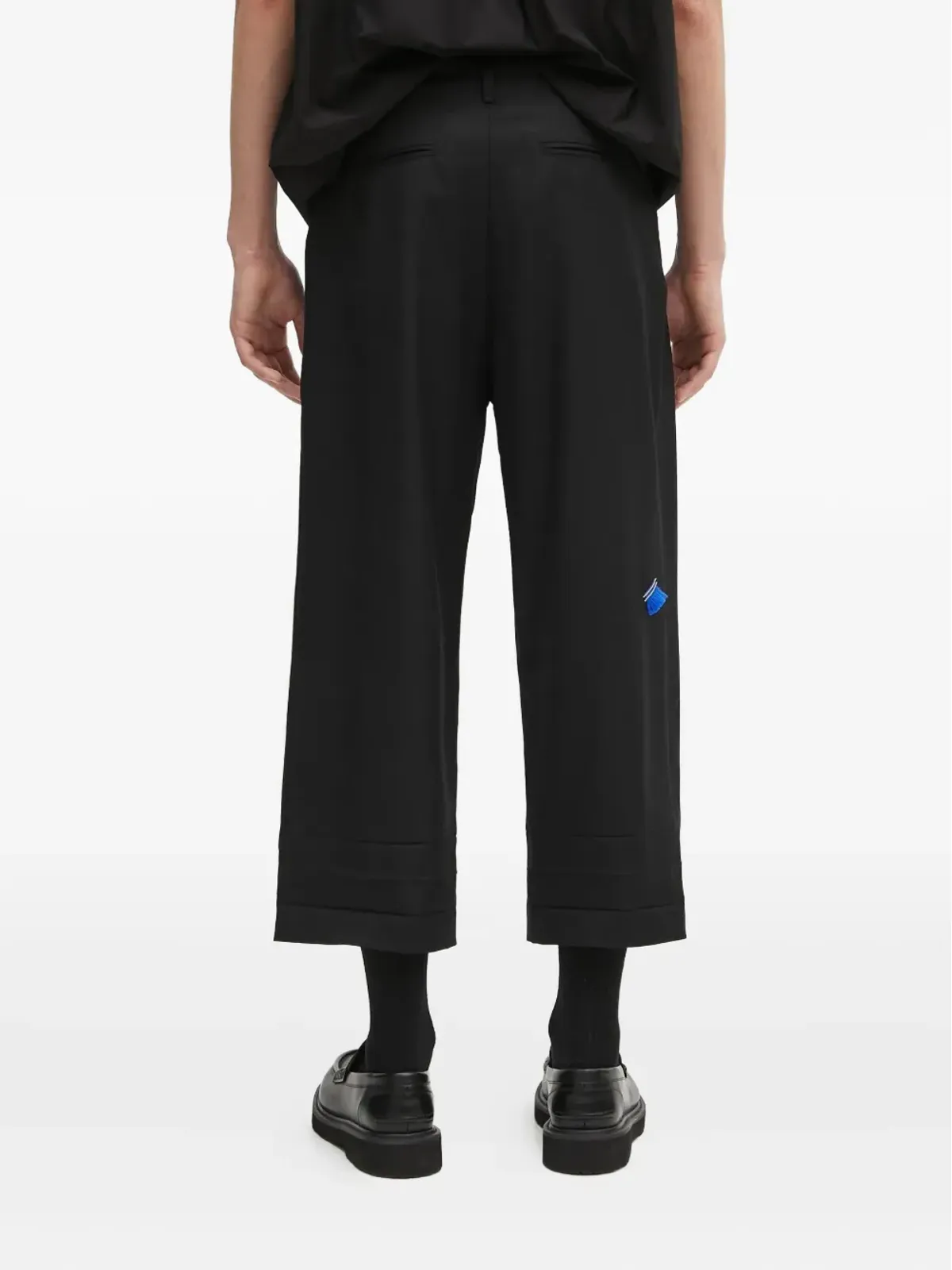 Ader Error プリーツディテール カフドパンツ - 画像4