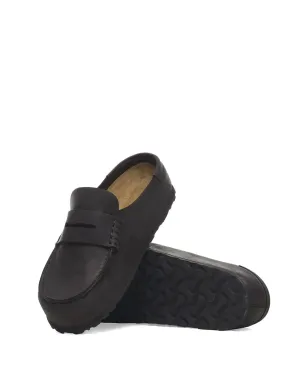 Birkenstock ペニーストラップ レザー・スライド - サムネイル3