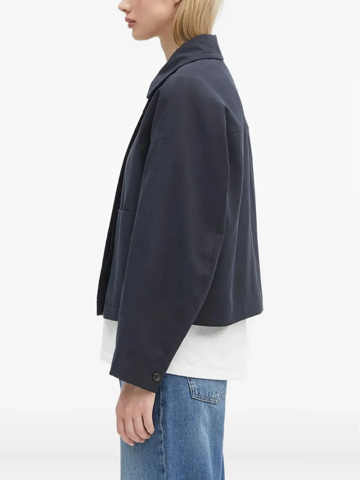 A.P.C. パッチポケット クロップドジャケット - 画像2