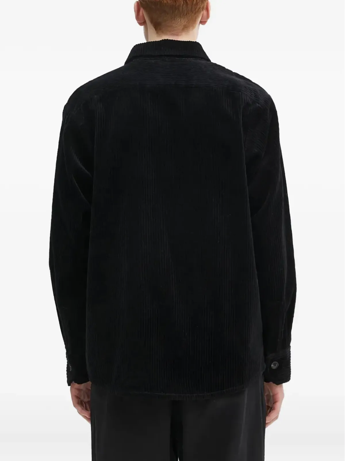 A.P.C. コーデュロイ長袖シャツ - ブラック - 画像4