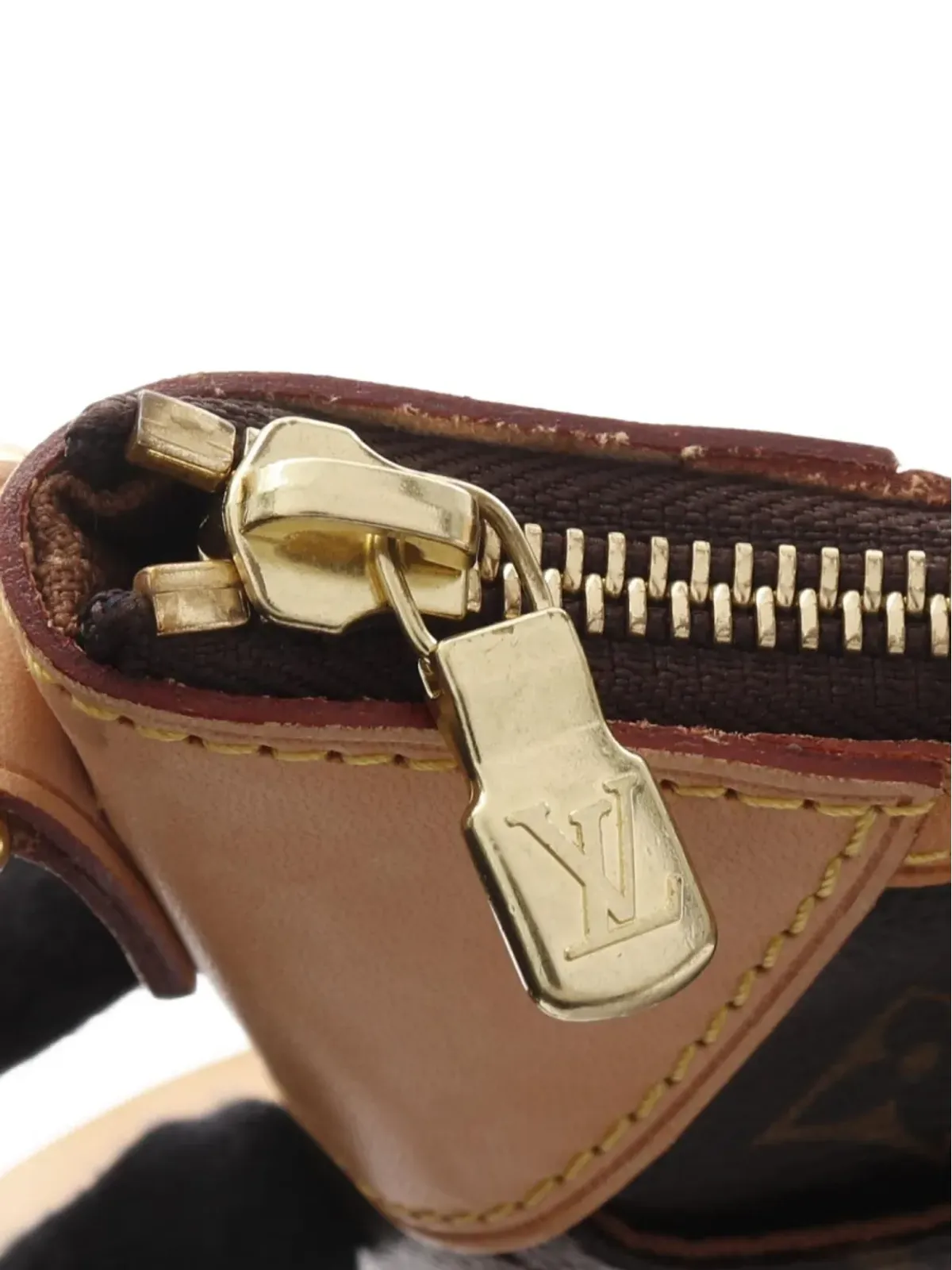 Louis Vuitton ビンテージ Odeon PM モノグラム ショルダーバッグ ブラウン - 画像5