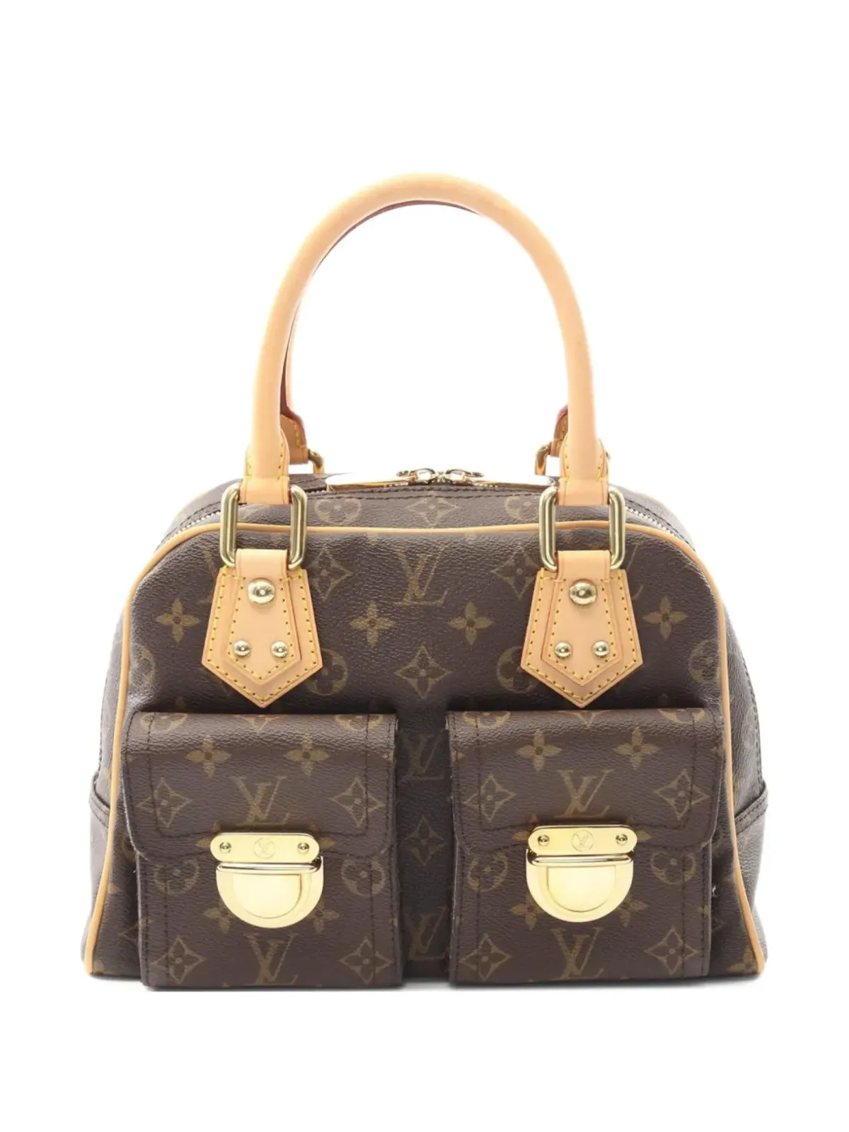 Louis Vuitton ビンテージ 2005 Manhattan PM ショルダーバッグ - ブラウン - 画像1