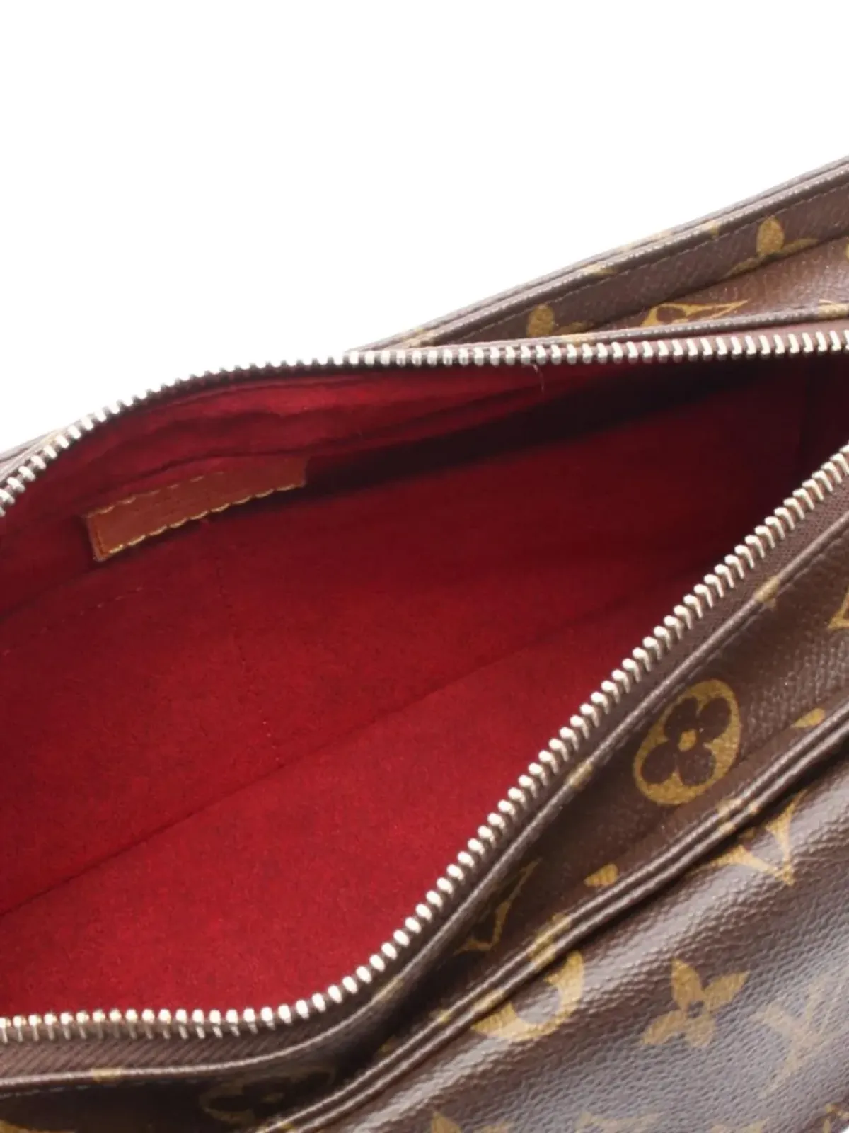 Louis Vuitton Pre-Owned 2004年 ヴィヴァサイト MMモノグラム ショルダーバッグ（ブラウン） - 画像3