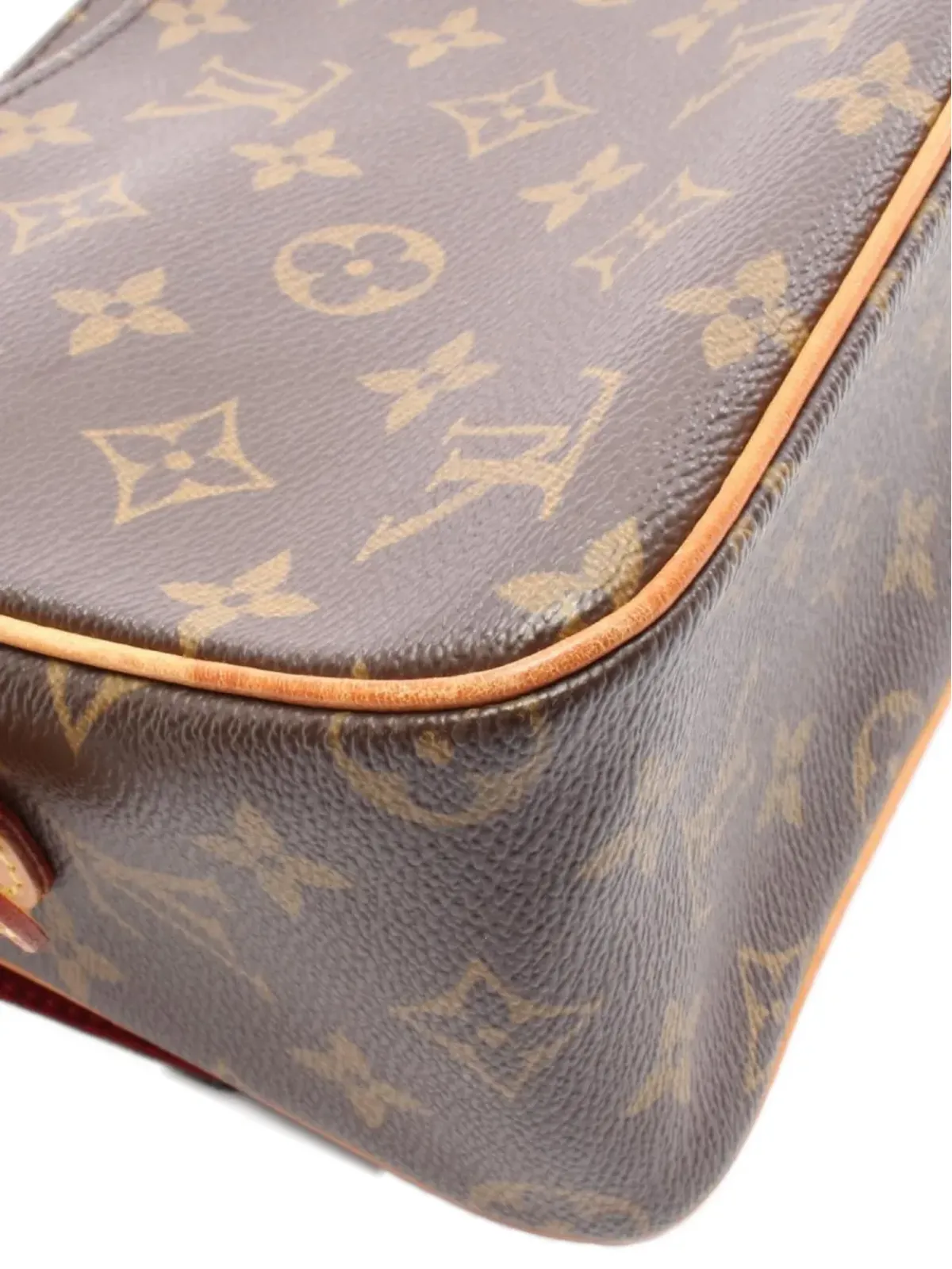 Louis Vuitton Pre-Owned 2004年 ヴィヴァサイト MMモノグラム ショルダーバッグ（ブラウン） - 画像4