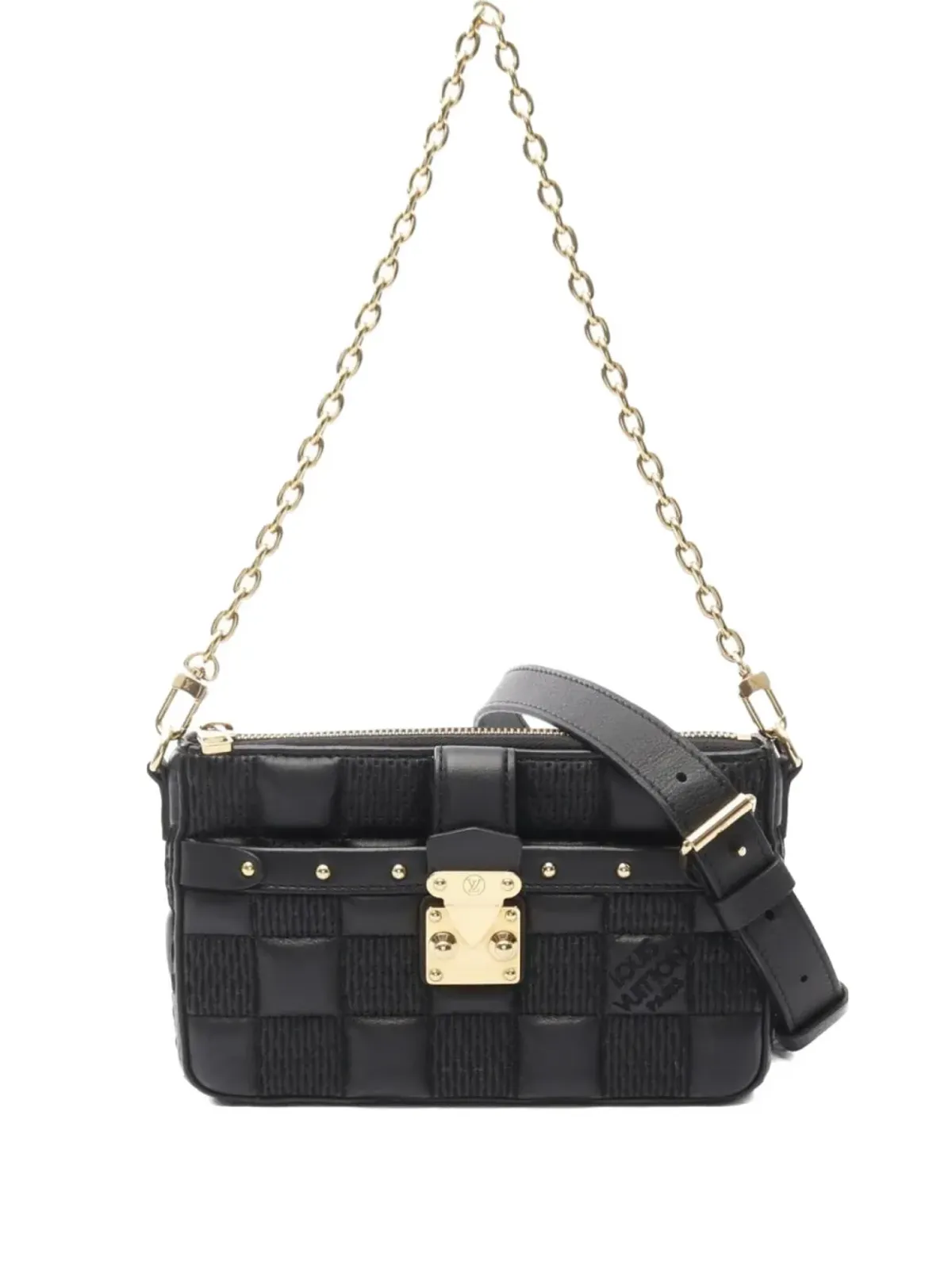 Louis Vuitton Pre-Owned Troca PMショルダーバッグ ブラック - 画像1