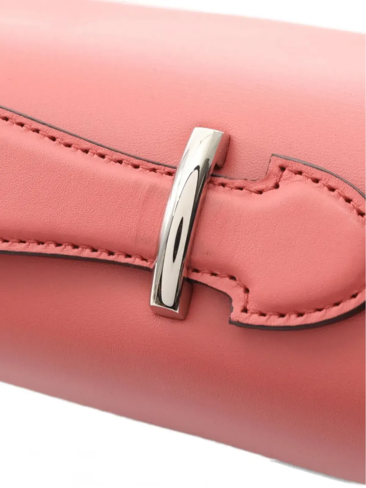 Gucci Pre-Owned 2010年代 ダブルG レザー ショルダーバッグ - ピンク - 画像5