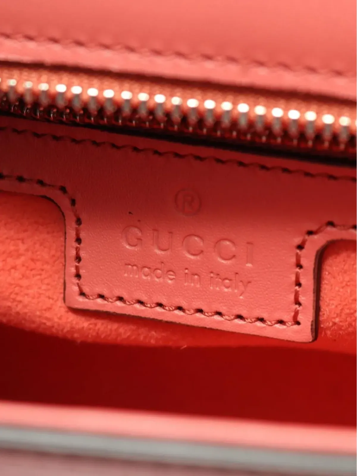 Gucci Pre-Owned 2010年代 ダブルG レザー ショルダーバッグ - ピンク - 画像3