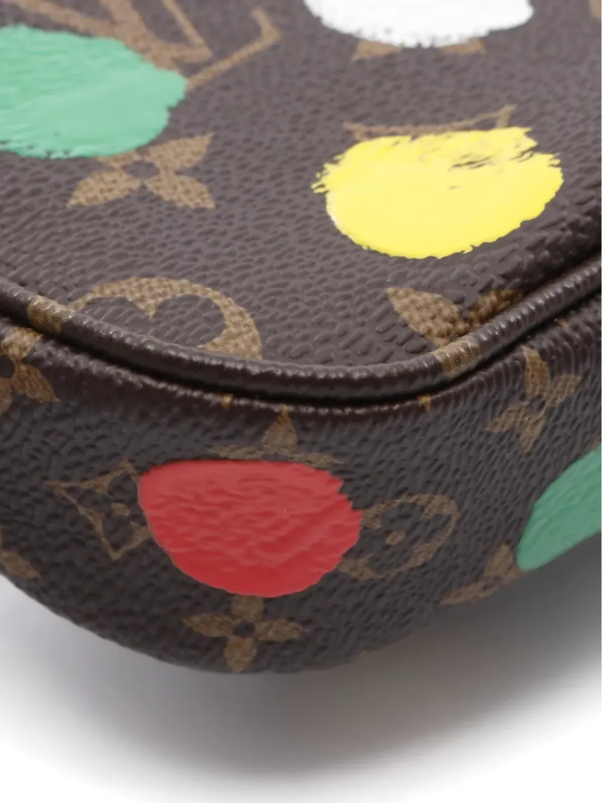 Louis Vuitton ビンテージ 2021s×草間彌生 ミニ ポシェット・アクセソワーズ バッグ - 画像4