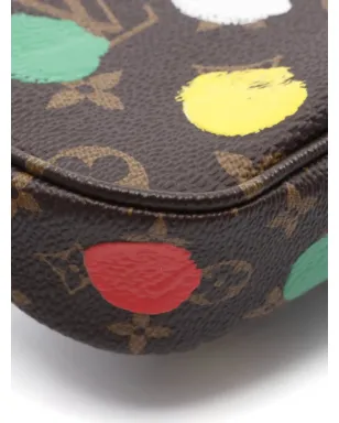 Louis Vuitton ビンテージ 2021s×草間彌生 ミニ ポシェット・アクセソワーズ バッグ - サムネイル4
