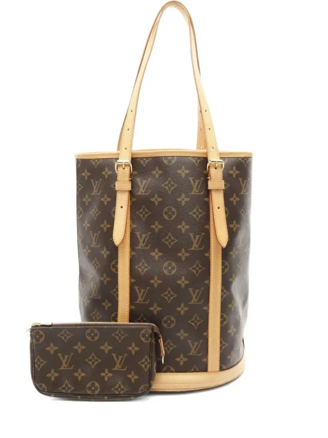 Louis Vuitton Pre-Owned Louis Vuitton ビンテージ バケツGMショルダーバッグ ブラウンの商品画像