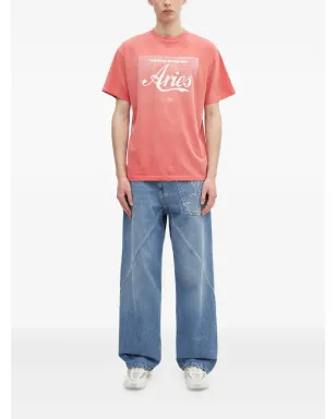 Aries ロゴプリントTシャツ - サムネイル2
