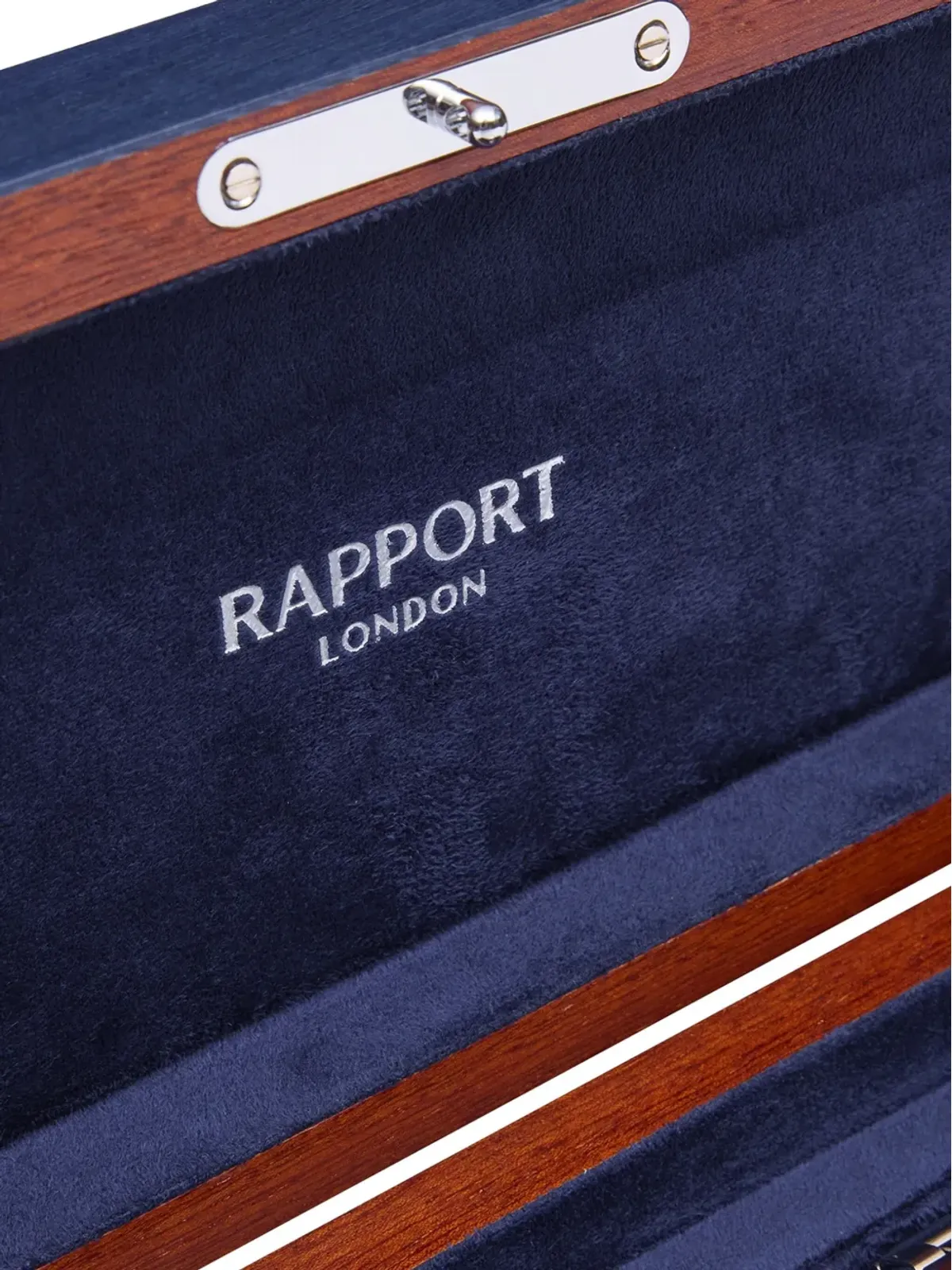 Rapport Heritage 四本ウォッチ木箱 ブルー - 画像4