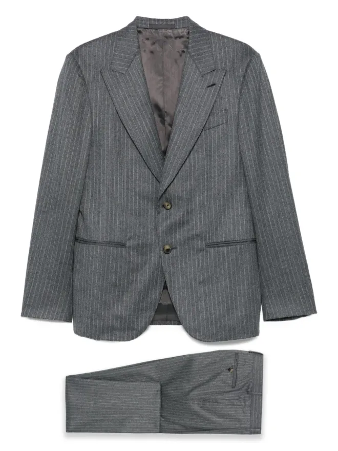 Caruso Caruso ピンストライプウールスーツの商品画像