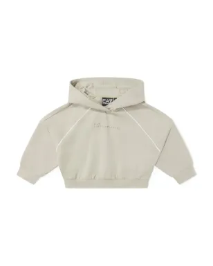 Emporio Armani Kids フード付きパネルドクロップトップ - サムネイル1