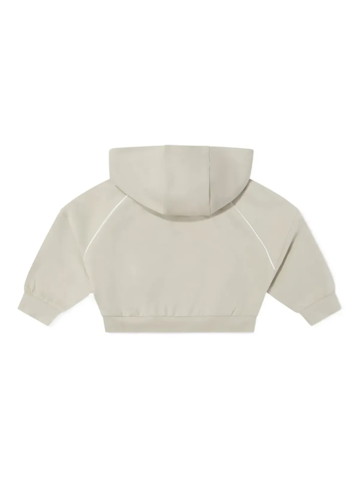 Emporio Armani Kids フード付きパネルドクロップトップ - 画像2