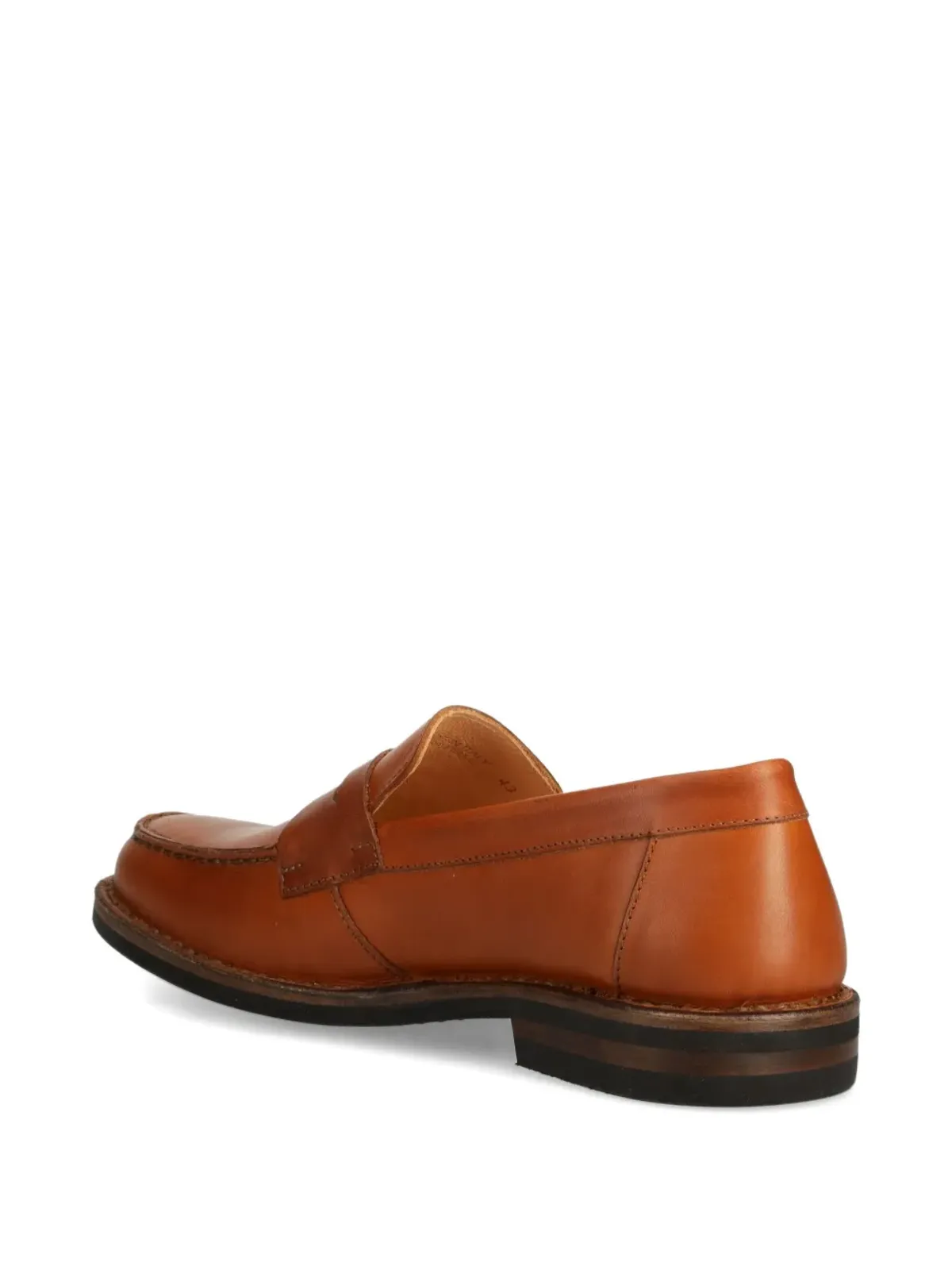 Astorflex Mokaflex penny leather loafers - Brown - 画像4