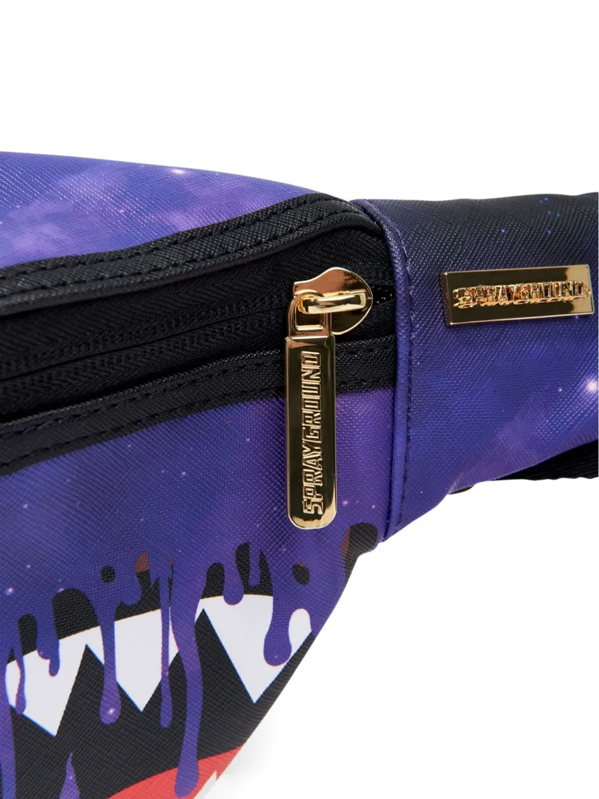 Sprayground ギャラクシー・シャークトゥース ベルトバッグ - 画像5
