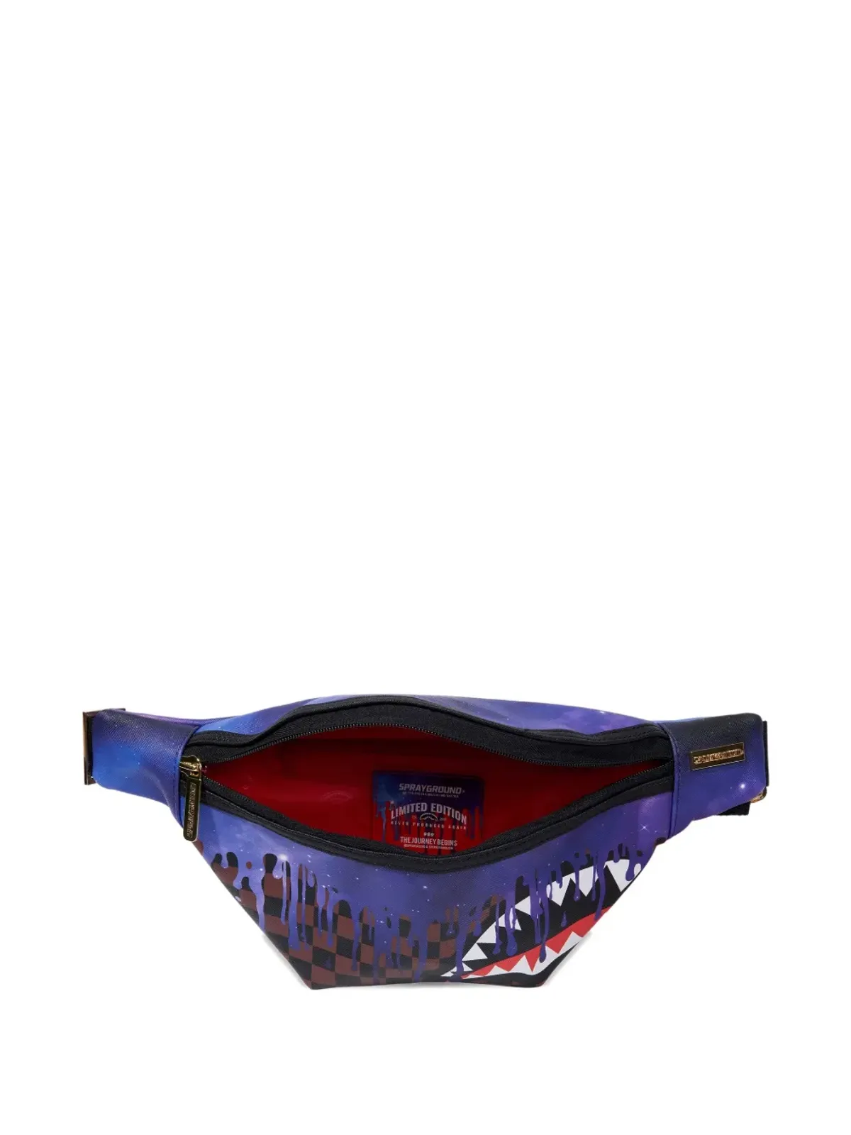 Sprayground ギャラクシー・シャークトゥース ベルトバッグ - 画像3