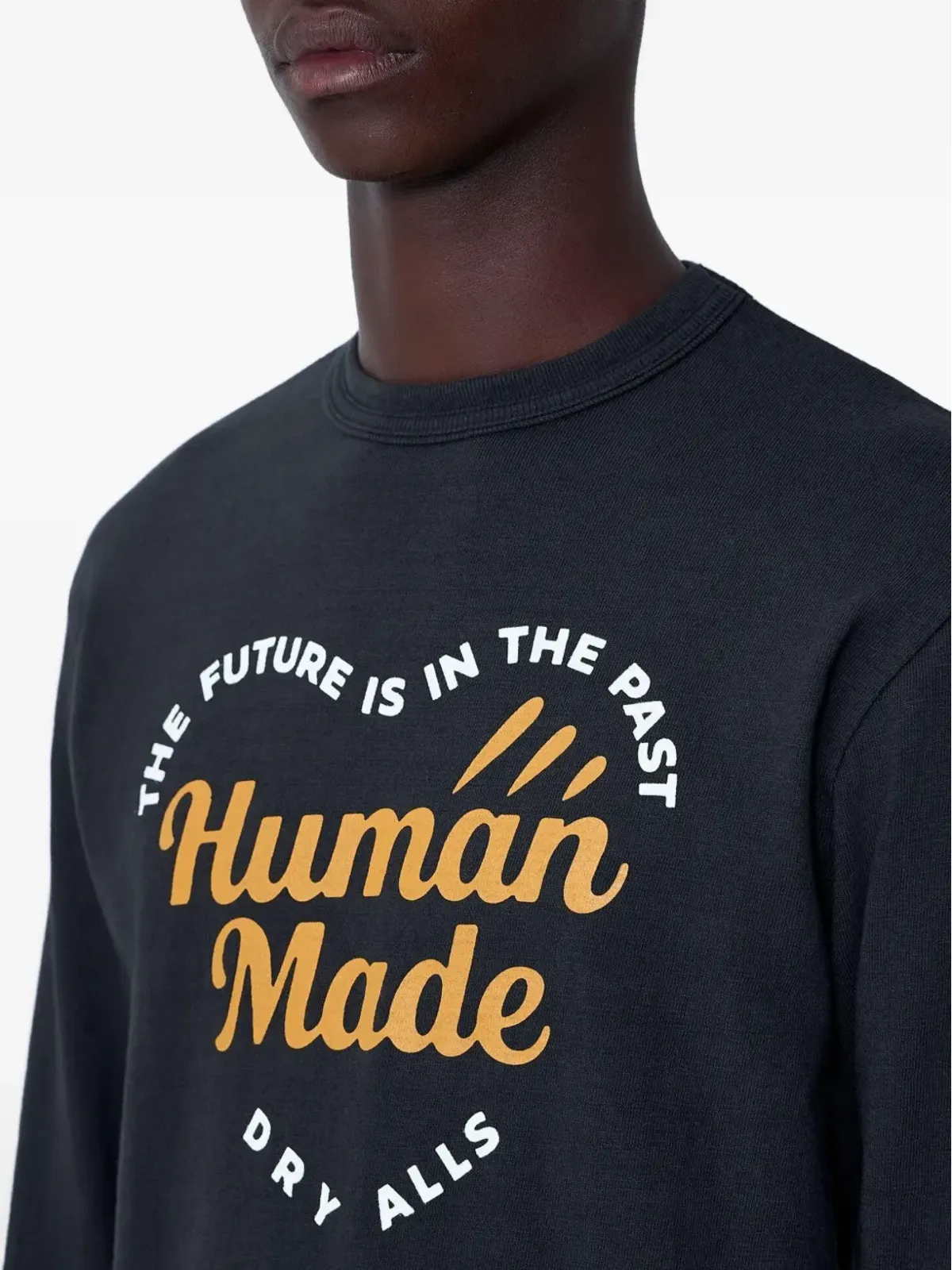 Human Made ロゴプリント長袖Tシャツ - 画像4